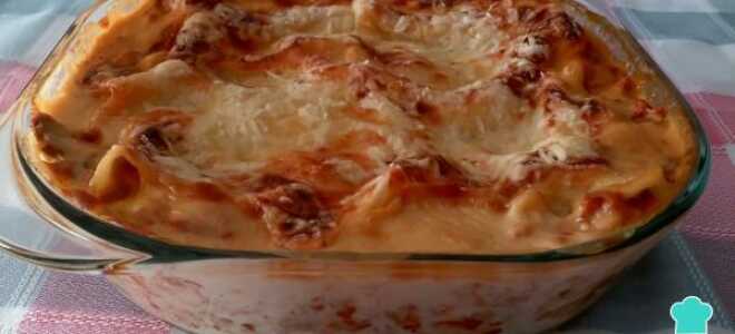 Лазанья с курицей и грибами — очень просто и вкусно!