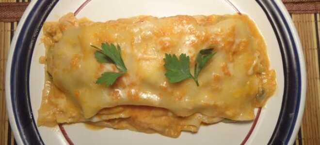 Мексиканская куриная лазанья