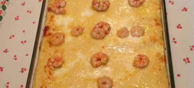 Легкая лазанья с морепродуктами — Легко